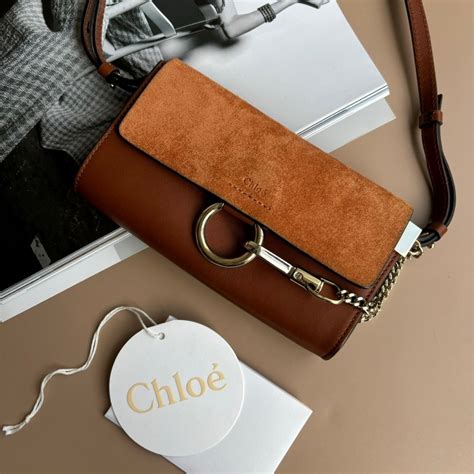 Chloe Faye Wallet on a strap 